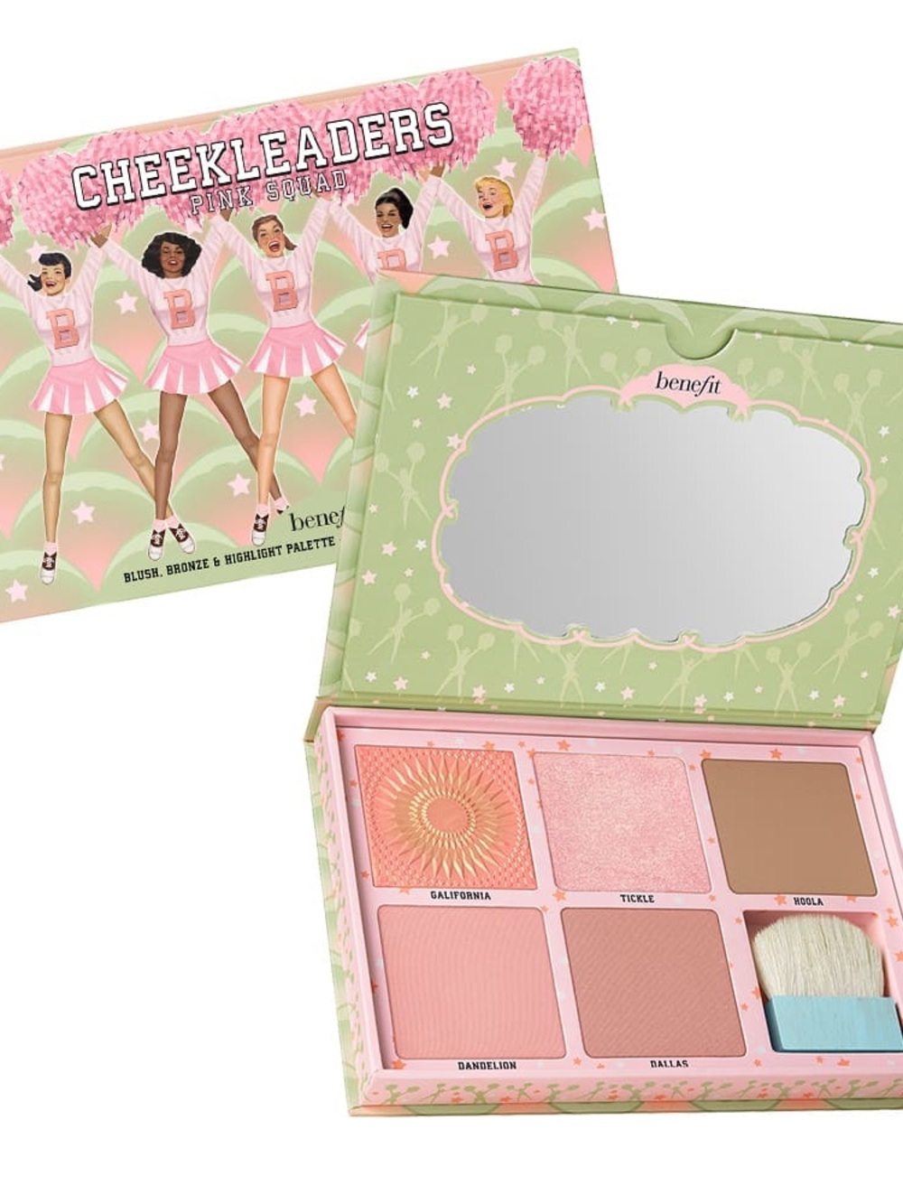 Benefit Cheekleaders Pink Squad Blush, Bronze & Highlight Palette